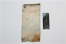 Ralph Hutchison's 1947 25th Open Tournament at Miami Springs GC Contestant Badge/Ribbon