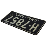 Jack Nicklaus Signed 1940 Ohio License Plate W/ Birthyear Notation JSA ALOA
