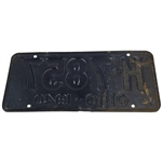 Jack Nicklaus Signed 1940 Ohio License Plate W/ Birthyear Notation JSA ALOA