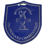 Arnold Palmer's 1984 Open Championship at St Andrews Bag Tag