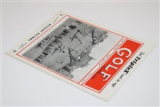 Big 3, Seve & Watson Open Champions Signed 1949 Golf Illustrated St. Andrews Cover JSA ALOA