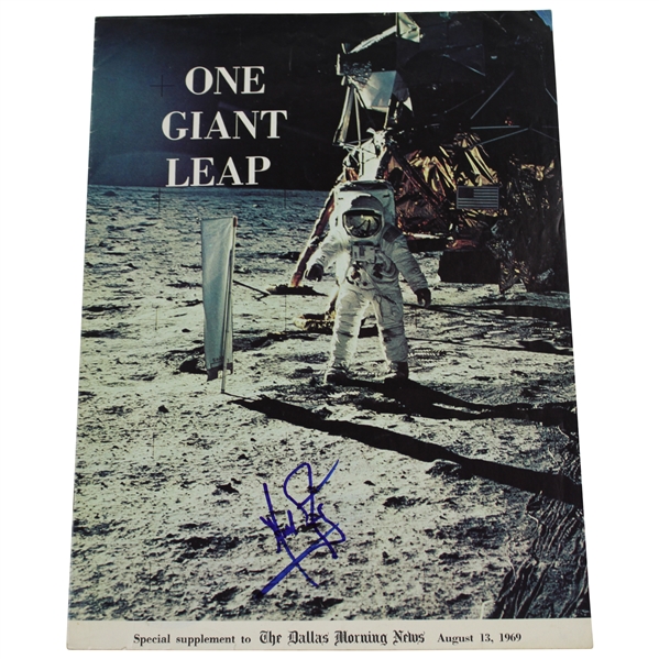 Neil Armstrong Signed Moon Walk Full Magazine Cover Shot August 13, 1969 - Newsstand JSA ALOA