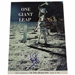 Neil Armstrong Signed Moon Walk Full Magazine Cover Shot August 13, 1969 - Newsstand JSA ALOA