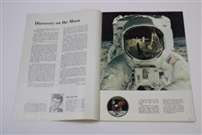Neil Armstrong Signed Moon Walk Full Magazine Cover Shot August 13, 1969 - Newsstand JSA ALOA