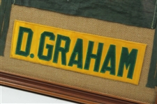 Champion David Graham Signed 1981 US Open at Merion Tournament Used Caddy Bib JSA ALOA