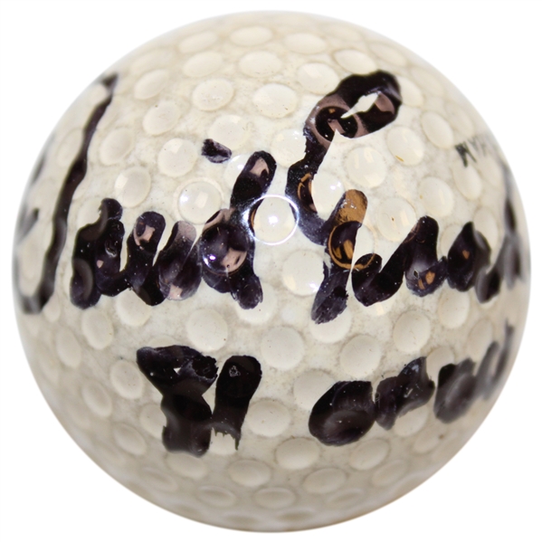 Champion David Graham 1981 Us Open Match Used Signed Golf Ball JSA ALOA