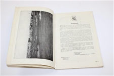 1953 Open Championship at Carnoustie Monday & Tuesday Official Program & Draw - Hogan Win