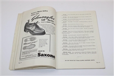 1953 Open Championship at Carnoustie Monday & Tuesday Official Program & Draw - Hogan Win