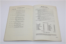 1953 Open Championship at Carnoustie Monday & Tuesday Official Program & Draw - Hogan Win