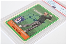 Jack Nicklaus Signed 1981 Donruss Stats Leaders Card PSA/DNA Certified Auto Grade GEM-MT 10 #84731049