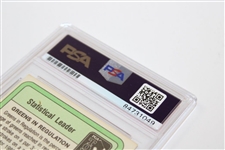 Jack Nicklaus Signed 1981 Donruss Stats Leaders Card PSA/DNA Certified Auto Grade GEM-MT 10 #84731049