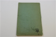 1933 Open Championship at St. Andrews Official Wednesday Program