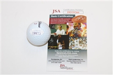 Tom Watson Signed Titleist Logo Golf Ball JSA #DD59266