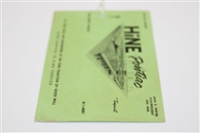 1963 PGA Championship at DAC Country Club Ticket #1184 - Jack Nicklaus Major Win