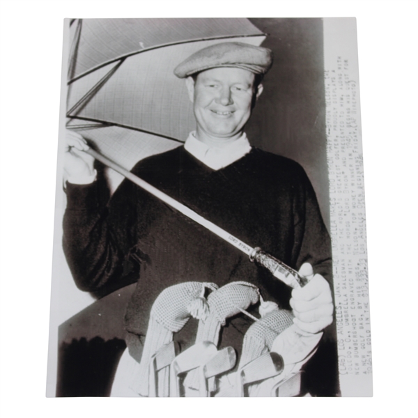 1945 Byron Nelson at the Los Angeles Open AP Wire Photo