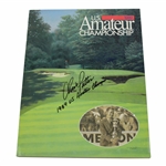 Chris Patton Signed 1989 US Amateur at Merion Program w/1989 US Amateur Champion JSA ALOA