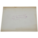 Bobby Jones Original George Pietzcker Photo w/ U.S. Am Champs Von Elm, Gardner & Marston