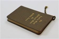1929 'My Twelve Most Difficult Shots by bobby Jones' 1st Edition Book in Mint Condition