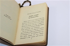 1929 'My Twelve Most Difficult Shots by bobby Jones' 1st Edition Book in Mint Condition
