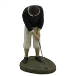 Vintage Bobby Jones Putting Austin Prod. Degroot Statue  - 1983