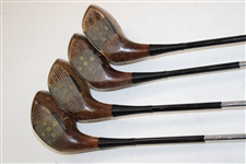 Full Set Of MacGregor Tommy Armour Model TDA-40 Irons with Woods