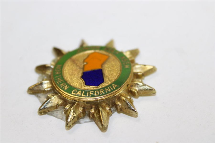 Bobby Clampett's Northern California Junior Golf Association Badge
