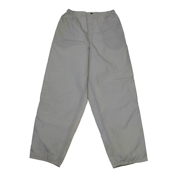 Payne Stewarts Personal Used Gore-Tex Gray Golf Rain Pants