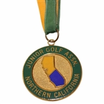 Champion Bobby Clampetts J.G.A.N.C. 1977 Northern California Golf Assoc. Medal