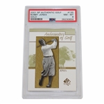 Bobby Jones 2001 SP Authentic Gold Golf Card #135 PSA 8 NM-MT #28230656