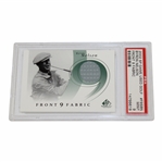 Byron Nelson 2002 SP Game Used Golf Card Front 9 Fabric #F9SBN PSA 9 MINT #14799619
