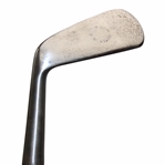 Willie Dunn Lefthanded Smooth Face 1896 New York Lofter Iron With Shaft Stamp