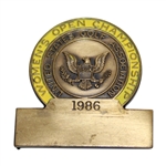 1986 Women’s U.S. Open Golf Championship USGA Contestant Badge NCR CC Jane Geddes Winner
