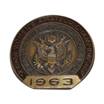 1963 USGA Senior Women’s Amateur Championship Contestant Badge CC of Florida