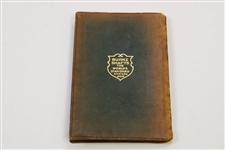 1916 'Golf Club Selection' Book by Harry Vardon in VG Condition