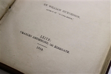 1853 'Tales and Traditions of Leith' Book by William Hutchison