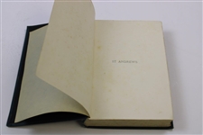 1893 'St. Andrews' by Andrew Lang Book in Fine Condition