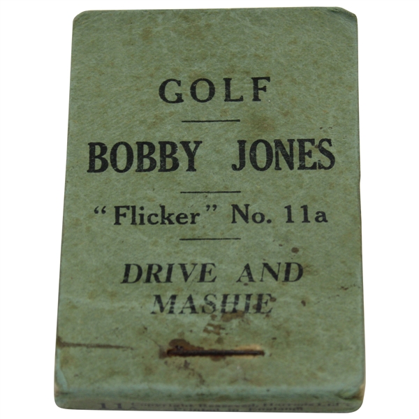 Bobby Jones Golf "Flicker" No. 11a - Drive & Mashie Book - Printed in England