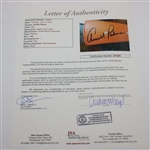Arnold Palmer Signed 'Arnie's Tractor' Model in Box JSA Full #Z74225