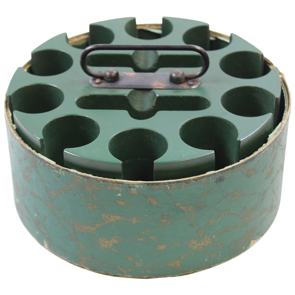 Property of The Green Jacket Augusta , Ga Poker Chip/Card Holder with Cover