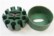 Property of The Green Jacket' Augusta , Ga Poker Chip/Card Holder with Cover