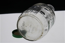 c. 1960's Augusta National Masters Champs Ceremony De Soto Spring Water Glass Jug