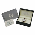 2011 Masters Tournament 75th Anniversary Ltd Ed #74/400 Ladies Watch in Original Emerald Box