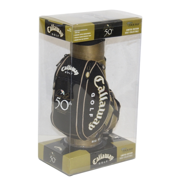 Callaway Arnold Palmer 50th Anniversary of The Masters Ltd Ed Mini Golf Bag in Original Package