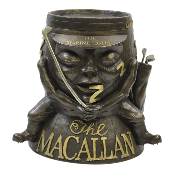 Macallan Whiskey Golfer Advertising Ice Bucket - Seldom Seen