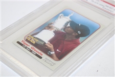Tiger Woods 2001 S.I for Kids Golf Card NM-MT 8 PSA #02429741