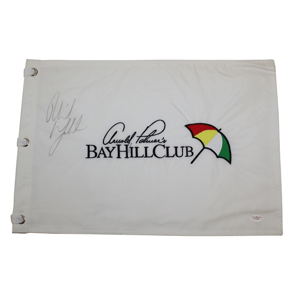 Phil Mickelson Signed Undated Bay Hill Club Embroidered Flag JSA FULL #X30098