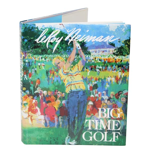 LeRoy Neiman Signed 1992 Big Time Golf Book JSA #N35984