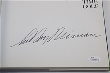LeRoy Neiman Signed 1992 'Big Time Golf' Book JSA #N35984