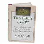 Sam Snead Signed 1997 The Game I Love Book JSA ALOA