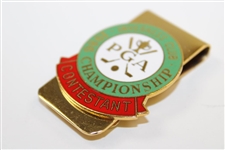1986 PGA Championship at Inverness Club Contestant Badge - Bob Tway Winner